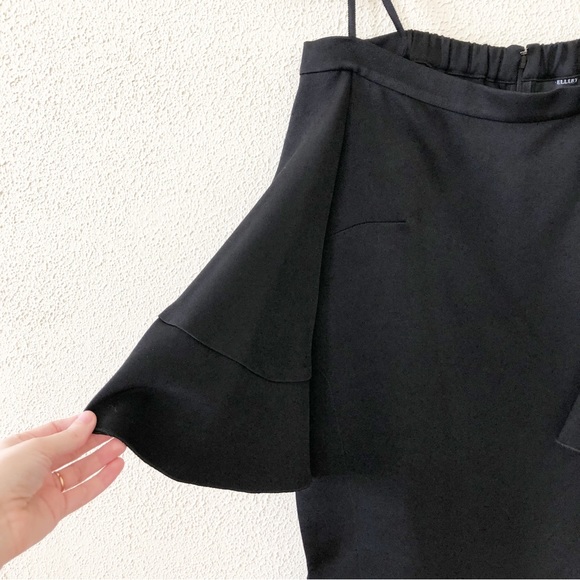 ELLERY Off-the-shoulder Black Top 2 - Picture 4 of 9